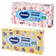 Салфетки косметические Zemma Everyday 100 шт  РОССИЯ
