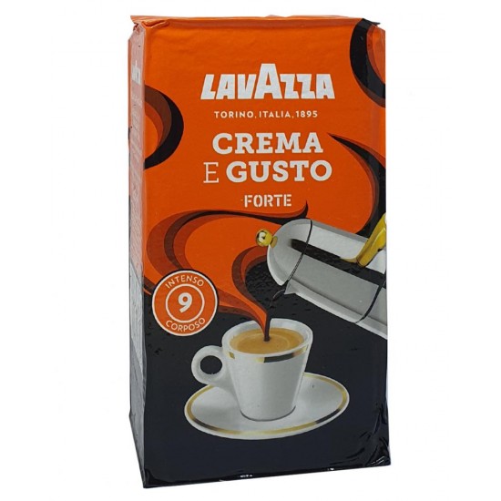 Кофе "Lavazza Crema e Gusto Forte", мол.250 гр. ИТАЛИЯ 