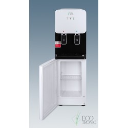 Кулер (аппарат) для нагрева воды Ecotronic J1-LCN XS black/white (шкафчик 7 л.)
