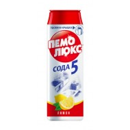 Чистящий порошок "Пемолюкс Сода 5" Лимон 480 гр.