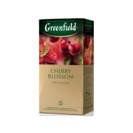 Чайный напиток Гринфилд Greenfield "Сherry Bloossom", вишня 