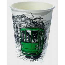 Стакан Бумажный Однослойный 300/350мл Серия "Big City life" 50шт
