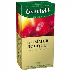 Чайный Напиток "Greenfield Summer Bouquet" Малина, 25*2г