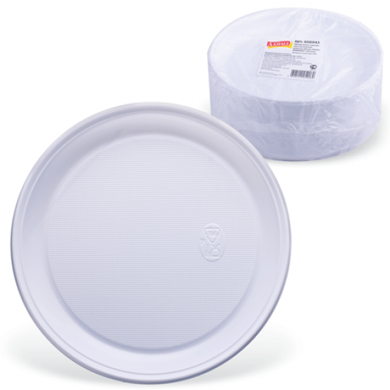 Тарелки Пластиковые D.205мм/100шт.