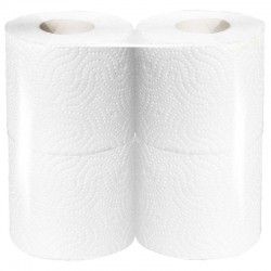 Туалетная бумага двухслойная Премиум комфорт, 155 листов, 4рул./упак.