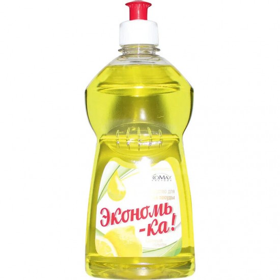 Ср-во д/мытья посуды "Экономь-ка" Сочный лимон 500мл