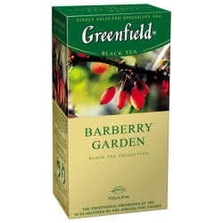 Чай Черный "Greenfield BARBERRY GARDEN" Барбарис