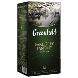 Чай Черный "Greenfield Earl Grey Fantasy" Бергамот