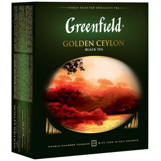 Чай Черный "Greenfield" 100шт/уп
