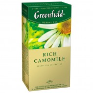 Чай Травяной "Greenfield Rich Camomile" Ромашка ,яблоко, корица. РОССИЯ 