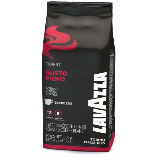 Кофе Lavazza «GUSTO PIENO»  в зерне, 1 кг., Италия