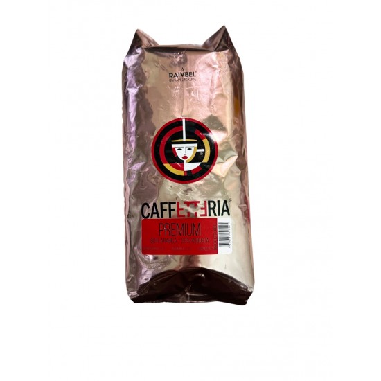 Кофе "PREMIUM"ТМ "CAFFETTERIA" жареный в зернах,1000 гр. РБ