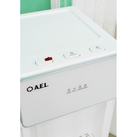 Кулер LD-AEL-814a, полностью белый (Нижняя Загрузка)