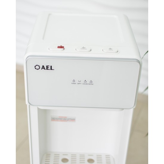 Кулер LD-AEL-814a, полностью белый (Нижняя Загрузка)