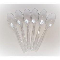 Ложка Прозрачная Столовая 180 мм. 50 шт. РОССИЯ