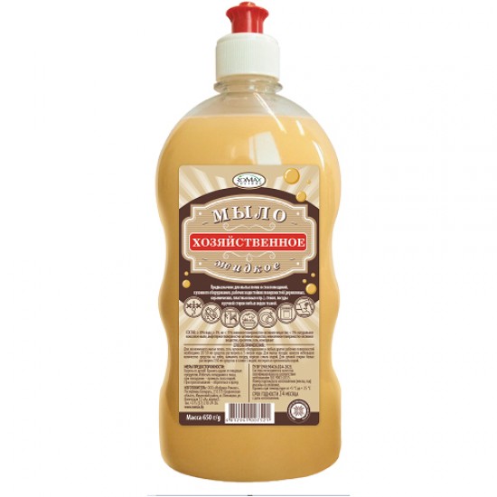 Мыло жидкое хозяйственное 650г.