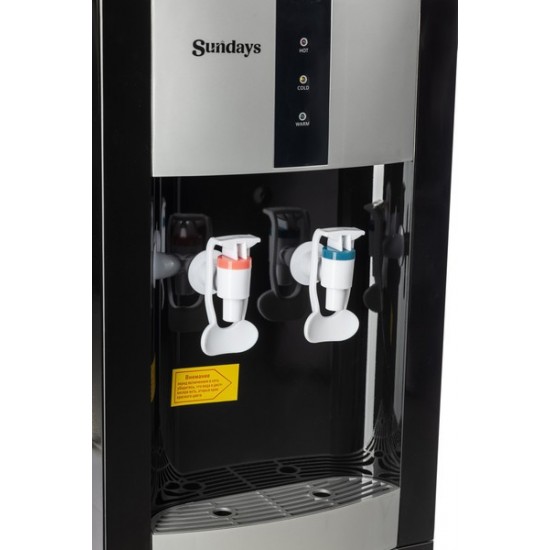 Кулер Sundays SL-16LB Нагрев/без охлаждения (черный/серебристый) Кулер Sundays SL-16LB Нагрев/без охлаждения (черный/серебристый)