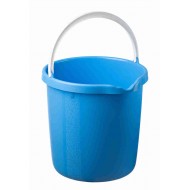 Ведро 10л "ЧУДО" пищевое мерное со сливом цветное БЕЛАРУСЬ 
