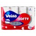 Туалетная бумага "Veiro Softy" белая, 3-слойная, 17м., 12рулонов/упак.