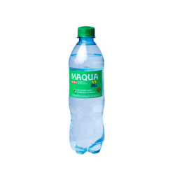 ВОДА ПИТЬЕВАЯ ГАЗИРОВАННАЯ "MAQUA" 0,5Л