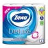  Бумага Туалетная "ZEWA DELUXE" белая, 3 СЛОЯ, 4 РУЛОНА